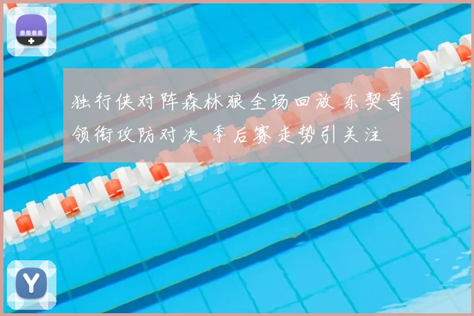 独行侠对阵森林狼全场回放 东契奇领衔攻防对决 季后赛走势引关注